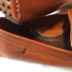 Cole Haan Nike Air Penny Loafer Driving Shoes Mocassins Brown Leather Mens 13