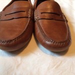 Cole Haan Nike Air Penny Loafer Driving Shoes Mocassins Brown Leather Mens 13