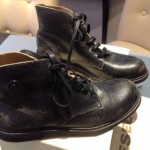 DIESEL TATRA ORIGINAL MEN ANKLE DISTRESS BLACK LEATHER BOOTS S-10 NIB $240 VALUE