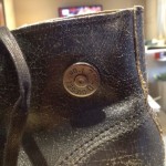 DIESEL TATRA ORIGINAL MEN ANKLE DISTRESS BLACK LEATHER BOOTS S-10 NIB $240 VALUE