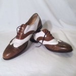 Cole Haan Mens brown white Leather Oxfords Sz 14
