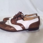Cole Haan Mens brown white Leather Oxfords Sz 14