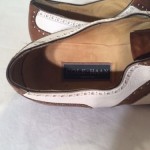Cole Haan Mens brown white Leather Oxfords Sz 14