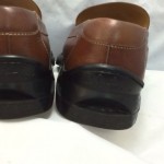 COLE HAAN Loafers Mens 11  Nike Air Slip on Brown Leather Mens Shoes