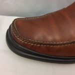 COLE HAAN Loafers Mens 11  Nike Air Slip on Brown Leather Mens Shoes