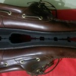 TIMBERLAND ACT BROWN LEATHER BOAT CAPTAIN LOAFERS MENS 10M