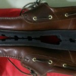 TIMBERLAND ACT BROWN LEATHER BOAT CAPTAIN LOAFERS MENS 10M