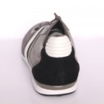 Hugo Boss Men’s Akeen 50247604 Fahion Sneakers Grey Black Suede Leather Size 10