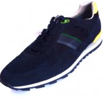 Hugo Boss Men’s Runcool 50273613 Green Label Fahion Sneakers Navy Blue Size 10