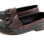 COLE HAAN COUNTRY Mens Shoes 8.5 Leather Black Brown Driving Loafers