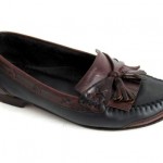 COLE HAAN COUNTRY Mens Shoes 8.5 Leather Black Brown Driving Loafers