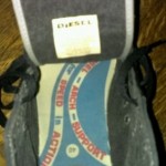 Diesel shoes mens sz 7 1/2 NAME YUK & NET YUK