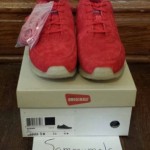 DS Ronnie Fieg Clarks Kildare sz 9 Poppy Red Kith RF yeezy kfe retro kd lebron