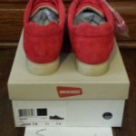 DS Ronnie Fieg Clarks Kildare sz 9 Poppy Red Kith RF yeezy kfe retro kd lebron