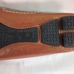Cole Haan Mens Stylish Tan leather Driving Moc Shoes sz 8.5 M PERFECT