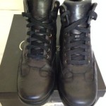 Nike Cole Haan Oxfords Black Ostrch Print Size 10
