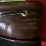 TIMBERLAND ACT BROWN LEATHER BOAT CAPTAIN LOAFERS MENS 10M
