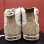 DIESEL TAN DONNY BASEBALL LEATHER BOOTS MEN ATHLETIC SNEAKER WEAR SIZE 10.5