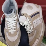 DIESEL TAN DONNY BASEBALL LEATHER BOOTS MEN ATHLETIC SNEAKER WEAR SIZE 10.5