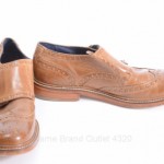 Cole Haan C10758 Air Harrison 9.5 British Tan wing monk strap oxford shoe GXP905