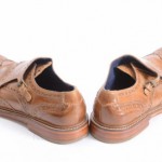 Cole Haan C10758 Air Harrison 9.5 British Tan wing monk strap oxford shoe GXP905