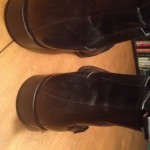 Hugo Boss Black Dress Boots Ankle Pull On Mens 8