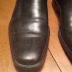 Hugo Boss Black Dress Boots Ankle Pull On Mens 8