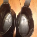 Hugo Boss Black Dress Boots Ankle Pull On Mens 8