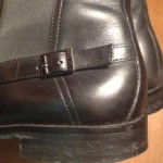 Hugo Boss Black Dress Boots Ankle Pull On Mens 8
