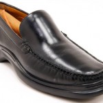 Cole Haan Air Santa Barbara Black Polished Leather Loafers Slip On Shoes 10 M