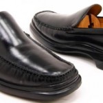 Cole Haan Air Santa Barbara Black Polished Leather Loafers Slip On Shoes 10 M