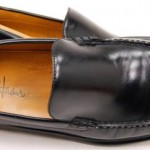 Cole Haan Air Santa Barbara Black Polished Leather Loafers Slip On Shoes 10 M