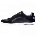 Diesel Mens Starch Black Casual Lace Up Sneakers Shoes