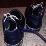 Diesel Navy Mens Deck Type Shoe Ankle Height Leather Size 9.5 Harbor