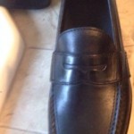 New Cole Haan Air Monroe Mens Size 11 Black Leather Penny Loafers Shoes