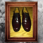 Cole Haan Mens Burgundy Leather Oxford Dress Shoes Size 10 D