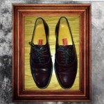 Cole Haan Mens Burgundy Leather Oxford Dress Shoes Size 10 D