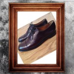 Cole Haan Mens Burgundy Leather Oxford Dress Shoes Size 10 D