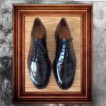 Cole Haan Mens Black Leather Oxford Dress Shoes Size 10 D