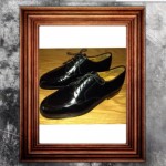 Cole Haan Mens Black Leather Oxford Dress Shoes Size 10 D