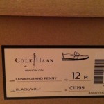 COLE HAAN LUNARGRAND PENNY SIZE 12 Mens BLACK VOLT WORN ONCE ORIGINAL BOX