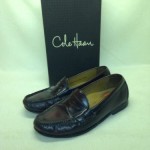 Cole Haan Pinch Nike Air Penny Loafer Size 8.5 M Burgundy Mens Shoes