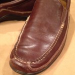 Mens 8 M COLE HAAN Brown Leather DRIVING MOCCASIN Shoe