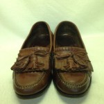 COLE HAAN Brown Leather Handsewn Keltie Tassel Mens Dress Shoe Size 9 M