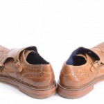 Cole Haan C10758 Air Harrison 9 British Tan wing monk strap oxford shoe GXP906