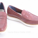 Cole Haan C11200 Lunargrand 8.5 Maroon leather penny loafer moc shoe GZH939