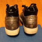 Diesel Invasion Top Mens Size 12 Silver Textile Sneakers Shoes EU 46