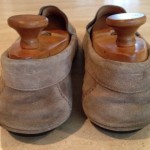 Genuine HUGO BOSS Tan Suede Leather Mens Loafers Shoes Sz 10 Excellent!