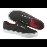 Vans Authentic Era Canvas Rubber Waffle Outsiole Skate Shoe Sz 10.5 Men Black