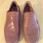 Cole Haan Nike Air Brown Leather Mens Slip On Loafers- 9M